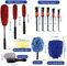 Synthetic Car Cleaning Brush Kit 14PCS OEM Wheel Tire Brush Cleaning Set